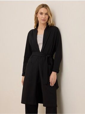 Pact Organic Cool Stretch Lounge Duster Size Large